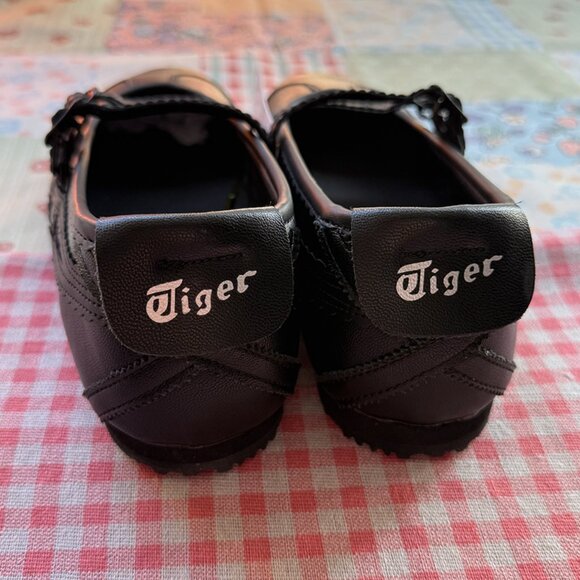 Onitsuka Tiger MEXICO 66 TGRS Black Mary Jane Shoes - Picture 3 of 8
